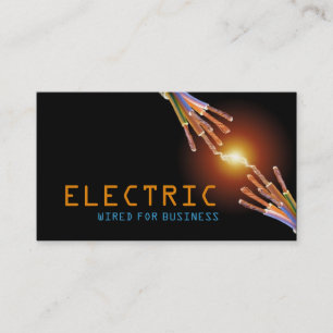 Électricien, Électrique, Carte de visite de cons