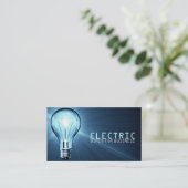 Électricien, Électrique, Carte de visite de constr (Debout devant)