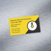 Électricien moderne Nouveau Carte de visite Magnet (In Situ)