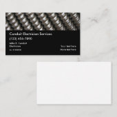 Électricien Nouveau Modèle Carte de visite moderne (Devant / Derrière)