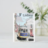 Eléctrico, Lisboa Briefkaart (Staand voorkant)