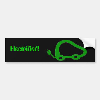 ElectricVehicleFriendly, Elektrified! Bumpersticker