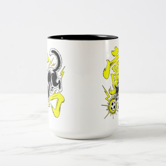 Electrifying Thunder Cat Soccer Mug (Centre)