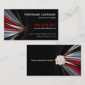 ElectriKordz Visitekaartje (Voorkant / Achterkant)