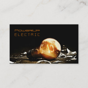 Électrique, électricien, Carte de visite