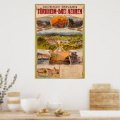 Electrische Bergbahn Türkheim-Drei Aehren, Poster (Cuisine)