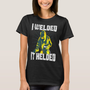 Electro lassen Shirt voor mannen Funny Welder