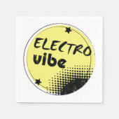 Electro Vibe papieren servetten (Voorkant)
