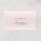 Électrolyse Retrait des cheveux Rendez-vous rose p (Dos)