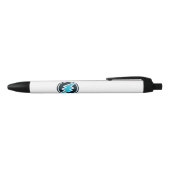 Electroneum (ETN) Logo Zwarte Inkt Pen (Bovenkant)