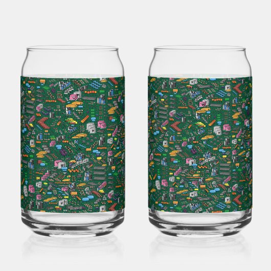 Electronic Circuit Board Blikvorm Glas (Voorkant)