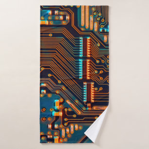 Electronic circuit board close up. background,boar