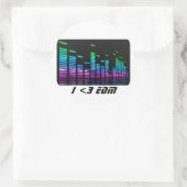Electronic Dance Music sticker (Tas)