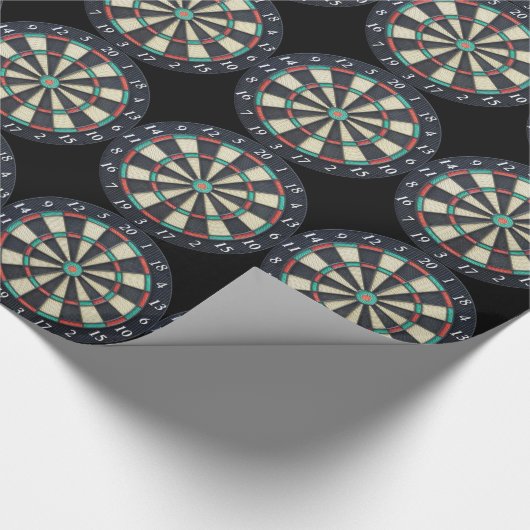 Electronic Dart Board Cadeaupapier (Hoek)