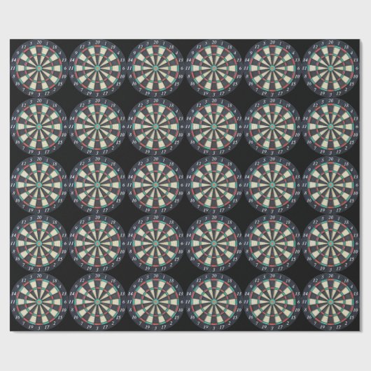 Electronic Dart Board Cadeaupapier (Vlak)