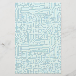 Electronic Digital Circuit Board Briefpapier