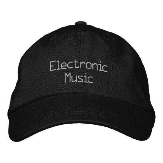 Electronic Music Baseball Pet (Voorkant)