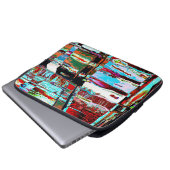 Electronics Bag – Collapse Reflection Abstract  Laptop Sleeve (Voorkant onderkant)
