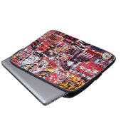 Electronics Bag – Fragmented Pulse Laptop Sleeve (Voorkant onderkant)