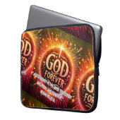 Electronics Bag Neopreen Laptop Sleeve 15" Bescher (Voorkant Links)