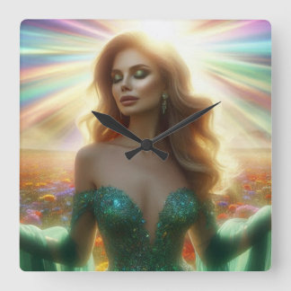 Electronics Bag Vierkante Klok