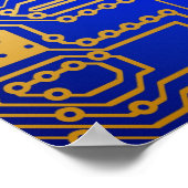 Electronics Circuit Board Poster (Hoek)