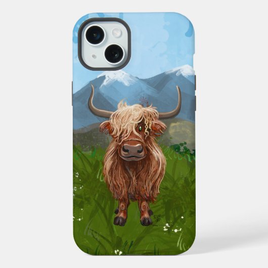Électronique de la vache des Highlands (Verso)