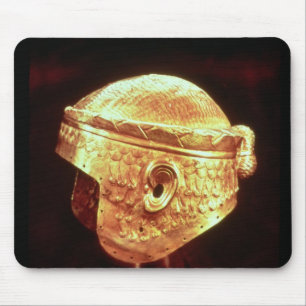 Electroom Helmet van Koning Mes-Kalem-Dug Muismat