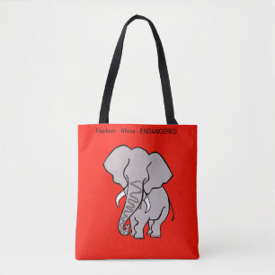 Elefant - draagtas