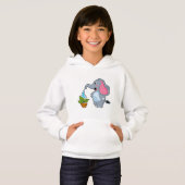 Elefant met Plant (Voorkant volledig)