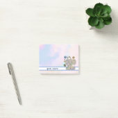 Elefant und Seifenblasen Post-it Klebezettel Post-it® Notes (Kantoor)