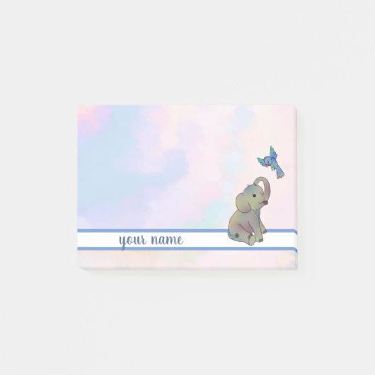 Elefant und Vogel Post-it Klebezettel Post-it® Notes (Voorkant)