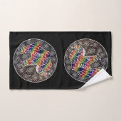 Elefant-verlichting Bad Handdoek (Handdoek)