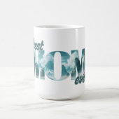 Elefanten in einer Traumwelt - best Mom ever Koffiemok (Center)