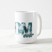 Elefanten in einer Traumwelt - best Mom ever Koffiemok (Voorkant rechts)