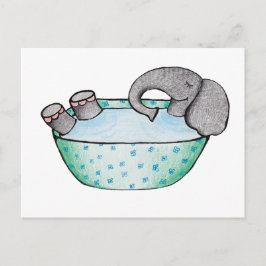 Elefantenbad Briefkaart