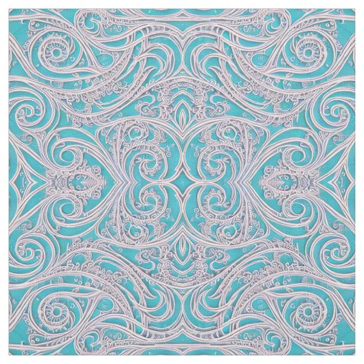 Élégamment Beau Tissu de perles symétriques (Échantillon)