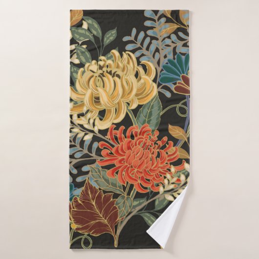 Elégance Abstraite motif sans couture avec bac fle (Serviette de bain)