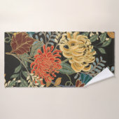 Elégance Abstraite motif sans couture avec bac fle (Serviette de bain)