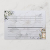 Elegance Basic Recept Kaart (Achterkant)