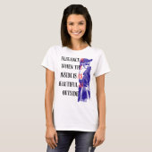 Elégance Belle T-shirt (Devant entier)