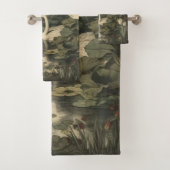 Élégance botanique - Le cygne dans la forêt (En situation)