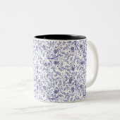 Élégance botanique Mug blanc (Devant droit)