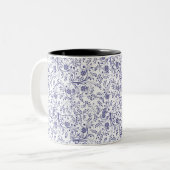 Élégance botanique Mug blanc (Devant gauche)