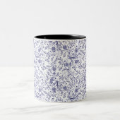 Élégance botanique Mug blanc (Centre)