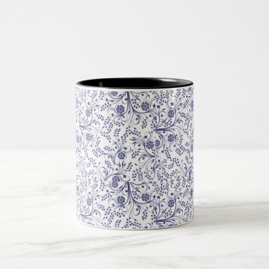 Élégance botanique Mug blanc (Centre)