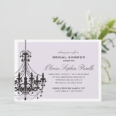 ELEGANCE | BRIDAL SHOWER INVITATION KAART (Staand voorkant)