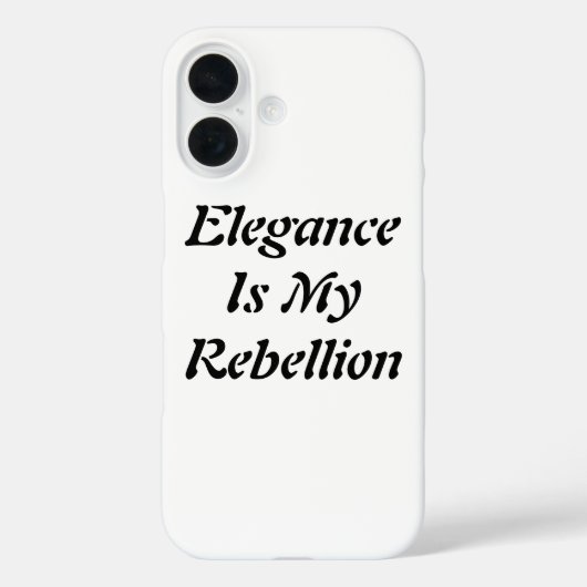 Elegance Case-Mate iPhone Case (Achterkant)