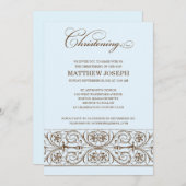  ELEGANCE  | CHRISTENINVITATIE KAART (Voorkant / Achterkant)