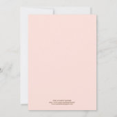 ELEGANCE | CHRISTENINVITATIE KAART (Achterkant)